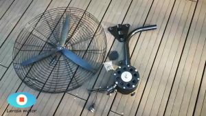 22/26/30 Inches Industrial Electric Fan Household Wall Fan Stand Fan 3 Gear Adjustment Floor Fan High Power Strong Winds Workshop Site Warehouse 220V