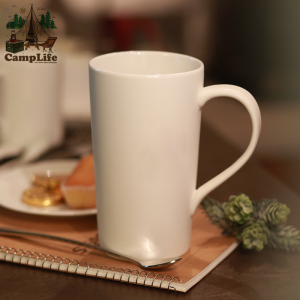 Cốc Thủy Tinh Bằng Gốm Sứ Dung Tích Lớn Có Nắp Và Thìa Dùng Cho Văn Phòng Nhà Cửa Cốc Uống Nước Đơn Giản Quà Tặng Sinh Nhật