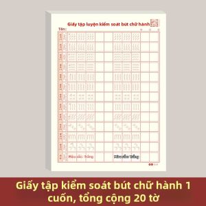 MOWEI | Sách Luyện Chữ Calligraphy Từ Sơ Cấp Đến Nâng Cao