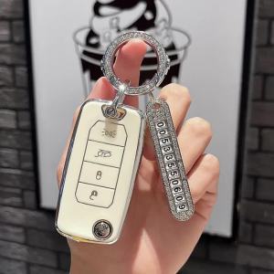 Car Remote Key Case Fob for Jeep Cherokee Compass S Renegade Grand Commander for Dodge Journey Challenger Jcuv Charger