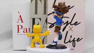 Bandai | Hot Anime Digimon 4 styles Handmade Taiyi Ancient Beast Gabbadadi Road Beast Handmade PVC Model Anime Toy Ornament Birthday Gift