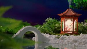 Máy Tạo Độ Ẩm Không Khí Mini Hình Dạng Pavilion 160ml Phun Sương Mát USB Siêu Âm Trang Trí Bàn Làm Việc Yên Tĩnh 2 Chế Độ Đèn Cho Phòng Ngủ
