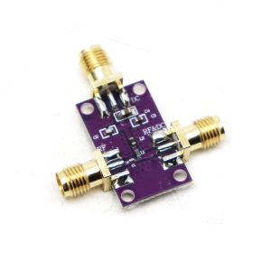 RF Bias Tee 50M-10GHz with DC Block - Coaxial Bias Injector for HAM Radio Amplifier Antenna LNA & Satellite LNB Power Supply