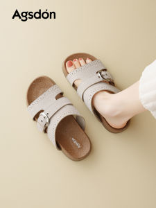 Agsdon | Summer New Thick Bottom Beach Sandals With Holes Rome Casual