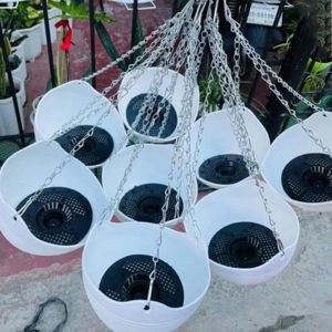 Flower Pot Gardening Plastic Flower Pot Hanging Stable Indoor And Outdoor Decorative Plant Hanging Basket Flower Pot
