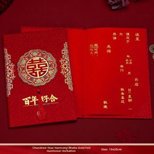 LANGMANXISHI | Matte New Style Elegance Invitations