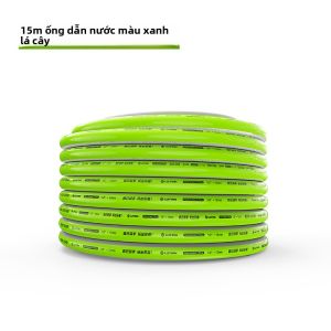 Lutian | Dây Ống Xanh Dài 10m/15m Cho Máy Rửa Xe