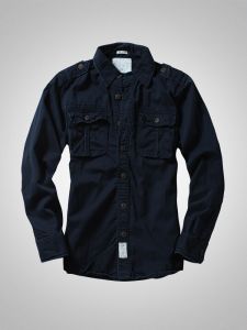 XIAXIANG | Áo Sơ Mi Dài Tay Đa Ngăn Phong Cách Vintage Camouflage