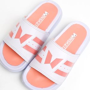 WINSKETZ - Sandal Slip On Anak Laki Laki Perempuan Original Clovers White Peach