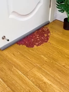 คิ้วกั้นประตู ที่ปิดช่องบานประตู กันฝุ่น กันแมลง กันแอร์ออก ป้องกันเสียง