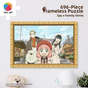 3D-JP | Bộ Ghép Hình Thẻma SpyxFamily Không Khung 696 Miếng