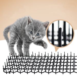 Garden Protective Cat Net Plastic Prevent Cat Thorn Mat Outdoor Scat Mat Anti-cat Net Repelling Animals Multi-function Protective Net