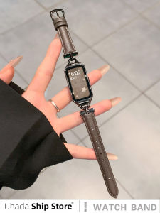 Uhada | Luxurious D-Buckle Leather Band for Multiple Huawei and Honor Band Models