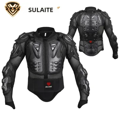 SULAITE Áo Khoác Đua Xe Máy Armor Protector Unisex ATV Motocross Bảo Vệ Cơ Thể Quần Áo Bảo Hộ