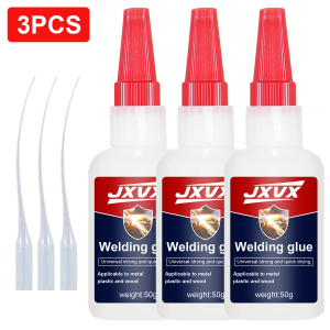 LOOLIFL 50ml High tensile Universal Super Glue for Resin Ceramic Metal Glass Industrial Strength & Instant Effect 100% Seal