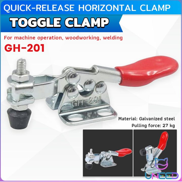 Need. Woodworking Clamping GH-201 Horizontal Quick-Release Toggle ...