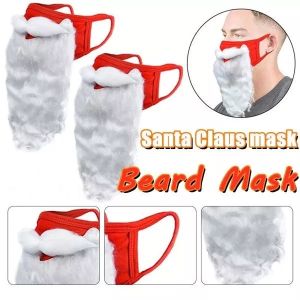 2023 Christmas Santa Claus Costume Prop Set Hat Dress Up Cosplay Prop New Year Christmas Party Decoration Supplies