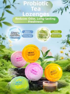 IMINT | Sugar Free Probiotic Prebiotic Breath Freshening Tablets