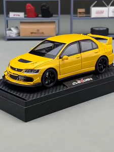 1:32 Mitsubishi Lancer Evolution Ⅸ Diecast Model Car Alloy Cars Toys Collection Gift For Kids Boy Girl