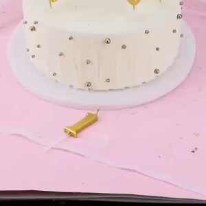 1PCS Smokeless Small Number Candle Birthday Anniversary Party Cake Decoration for 0-9