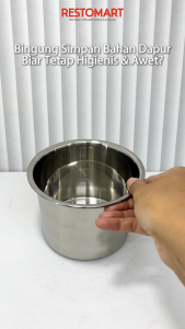 Tutup Stainless 14 cm / Cover Ingredient Cup RESTOMART (2919023)