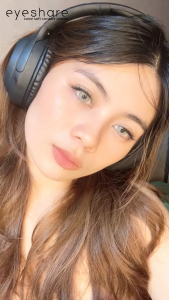 คอนแทคเลนส์สีน้ำตาลเทาที่ขายดีที่สุดของ Lens Fine ด้ายลินินเพื่อดวงตาสวย ใช้งานต่อปี 14.5มม.