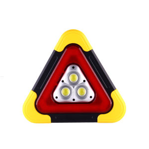 FLAME LIGHT | Solar Flashing Warning Light for Cars Anti-Collision Emergency Triangle