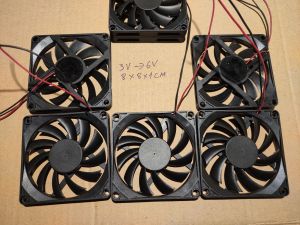 Quạt gió  động cơ không chổi than 5V dùng độ chế làm mát các loại máy móc thiết bị điện tử nhỏ....