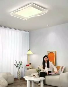 ĐÈN ỐP TRẦN HOA NỖI TRANG TRÍ PHÒNG KHÁCH  PHÒNG NGỦ KIỂU DÁN HIỆN ĐẠI 68W  78W 196W  ÁNH SÁNG ĐỔI 3 MÀU