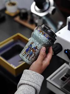 SIMELO | Compact Portable Pure Titanium Termos Cup
