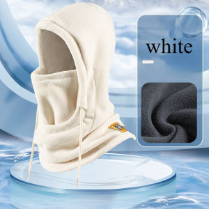 Riding Winter Warm Hat with Mask and Neck Warmer 3-in-1 Windproof Balaclava for Men and Women Cycling Cold Weather Protection