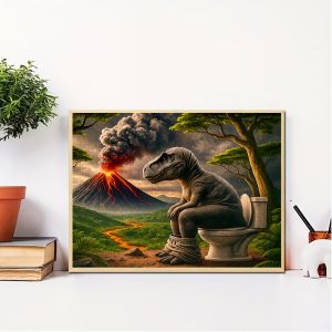 1000/500 PCS Jigsaw Puzzles Dinosaurs Volcanoes Home Decor Games Landscape Puzzles Educational Toys Birthday Gifts