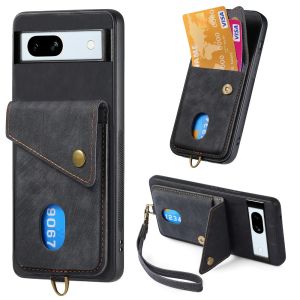 GalaxyA15 Case For Samsung Galaxy A15 5G 4G Phone Case Leather Wallet Card Slot Ring Holder Car Mount Automatic Suction Back Cover