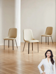 Pashaman | Modern Minimalist Dining Chair PU Leather