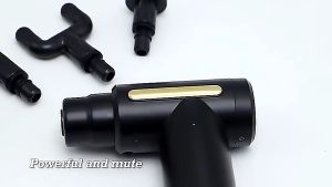 LIVING HOME Alat Pijat Elektrik Alat punggung Alat Pijat Refleksi Alat Pijat Getar Massager Gun 4 In 1 Alat Terapi Otot  Alat Relaksasi Otot