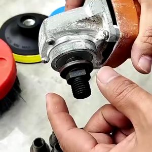 Adaptor Konverter Gerinda M10 ke M14/M16 Untuk Mesin Poles Bor Gergaji 100mm