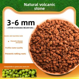 MONLEYTA | Volcanic Rock Aquarium Landscape Filter Material Large Particle Aquatic Grass Free Rinse Fish Tank Special Use Bottom Sand
