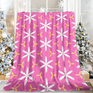 Beast Kingdom | Greek Santorini Food Art Inches Fuzzy Extra Soft Festive Microfiber Blanket Great for Black Friday Cyber Monday Holiday Deals