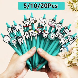 5/10/20 Pcs World Dental Day Ballpoint Pens Promoting Oral Health and Dental Care Writing Gift Stationery School and Hospita