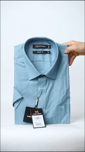 Áo sơ mi tay ngắn Khatoco