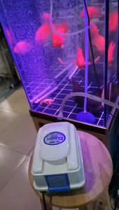 ปั๊มลมตู้ปลา 10ทาง ปั๊มลมออกซิเจน ATMAN รุ่น HP-4000/HP-8000/HP-12000 AirPump Fish ปั้มลมตู้ปลา บ่อปลา มีแผ่นกรองฝุ่นละซับเสียง เสียงเงียบ แถมฟรีชุดข้อต่อ