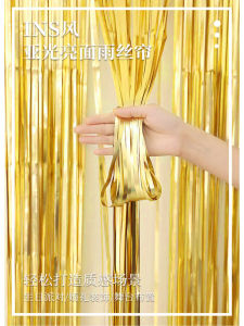 Colorful Rain Curtain Birthday Party Decoration Stage Trim Nursery Background Wall Decor Wedding Scene Setup Fairy Tale Theme