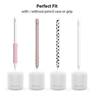 ที่วางดินสอที่ยึดดินสอซิลิโคนใช้ร่วมกับ Apple Pencil Pro / 2nd / 1st / USB-C