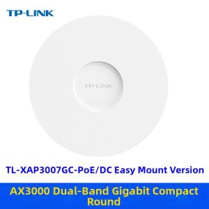 TP-Link | 450M Wireless Ceiling AP PoE Power over Ethernet Compact Dense Type Multi-SSID Support Fat Thin Mode Enterprise Hotel Indoor Network Coverage