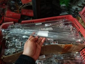 GANTAR TIANG REM VARIASI PNP FIZR BAHAN STAINLES STEEL CROOM