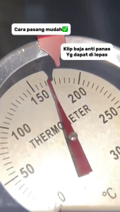 Eatkit Thermometer Masak Pengukur Analog Suhu Minyak Goreng 23cm / 30cm Deep Fry Oil Thermometer