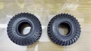 RED SPIDER 1.9 inch Rubber Beadlock Wheel Tires W/ Sponge for Axial AXI03004 Capra 1/10 RC Car Monster Truck Upgrade Parts