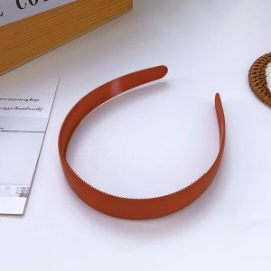 Korean Fashion Color Hair band Versatile Wide Edge pure color Headband Girls Fixed Hairstyle Bangs hair hoop Hair Accessories