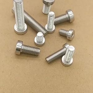 50pcs Baut L M6 Stainless 201 Hex Socket Head Cap Screw