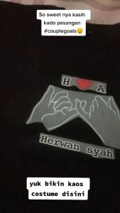 KAOS PRIA DEWASA GRATIS SABLON DESAIN/NAMA/LOGO BEBAS SESUKAMU